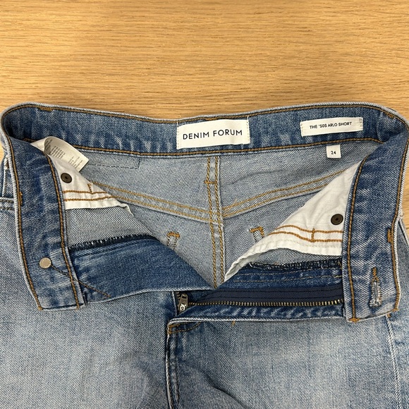 Denim Forum - SIZE 24 50’S ARLO HIGH RISE SHORT - Picture 7 of 10